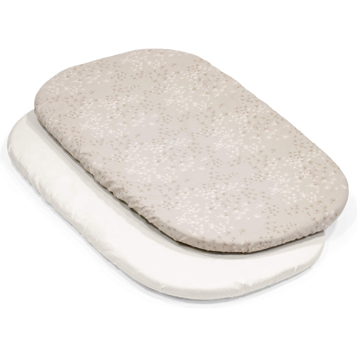 Snoozi Fitted Sheet 2-Pack Crib Sheets Stokke