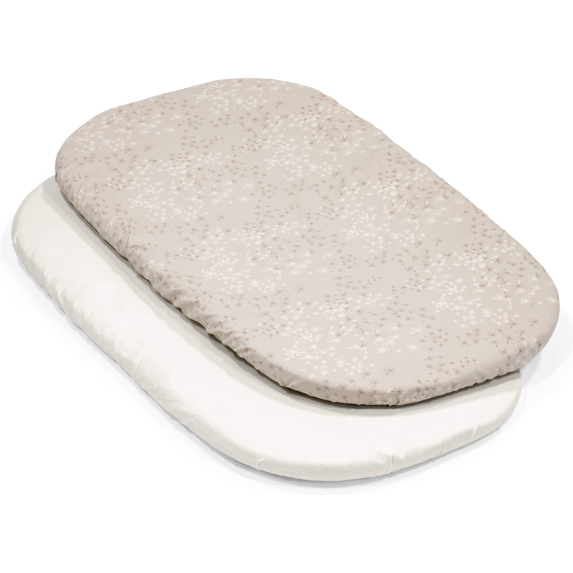 Snoozi Fitted Sheet 2-Pack Crib Sheets Stokke