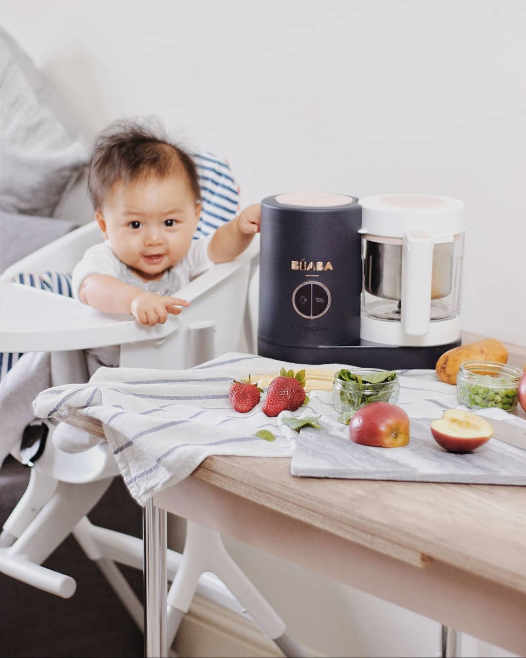 Babycook® Neo Baby Food Maker – Midnight Feeding Accessories BEABA & Childhome