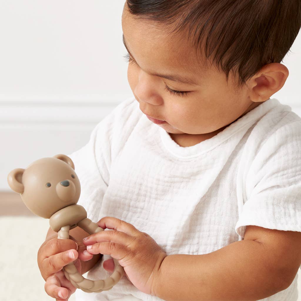 Bear Sweetie Rattle™ Pacifiers & Teethers Itzy Ritzy