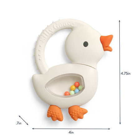 Bitzy Shake™ - Silicone Teether with Rattle Pacifiers & Teethers Itzy Ritzy