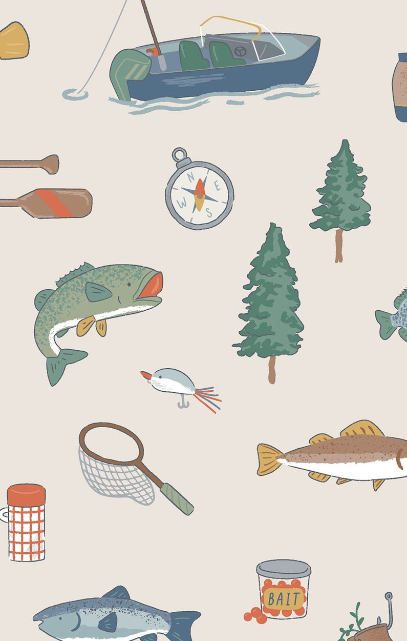 Fishing Things - 2 Way Zipper Footie Footies Angel Dear