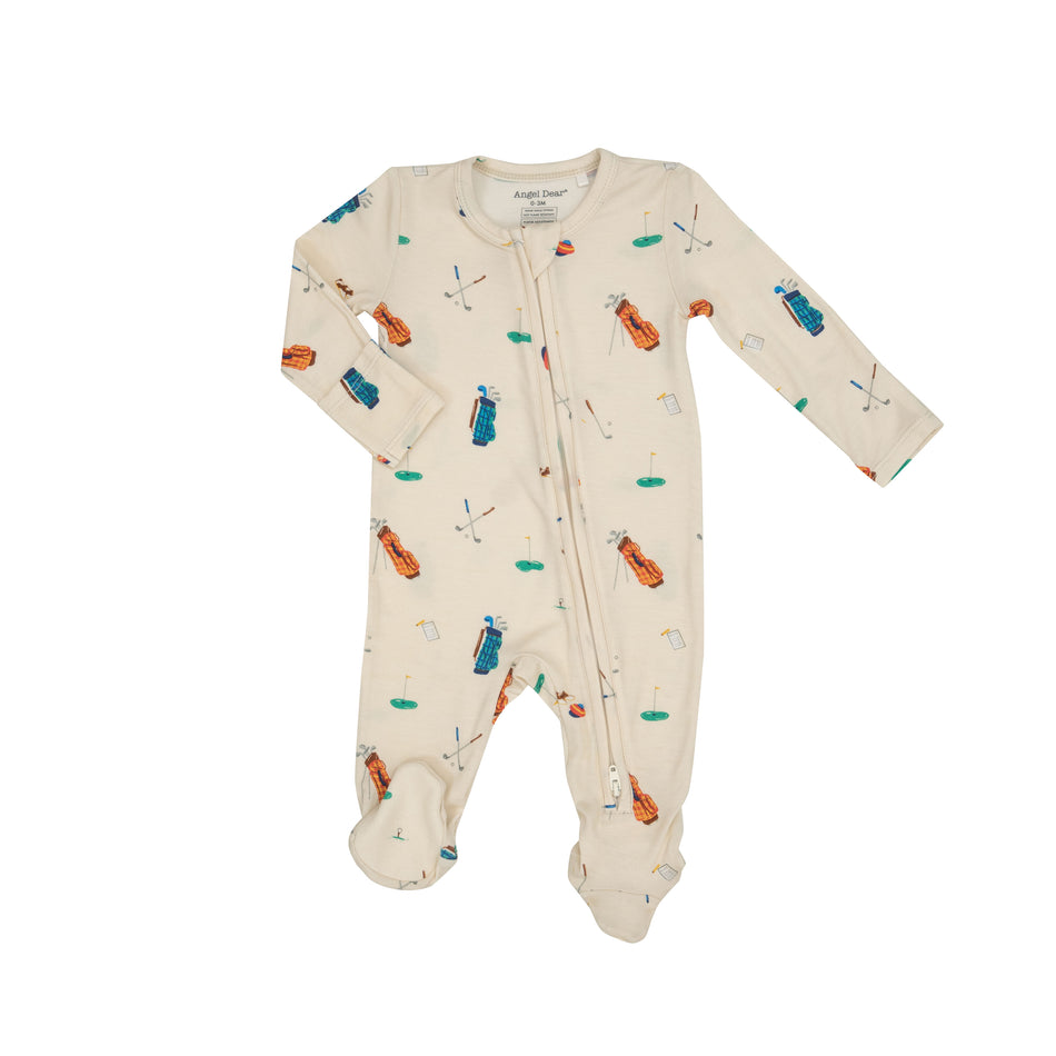 Golf 2 Way Zipper Footie