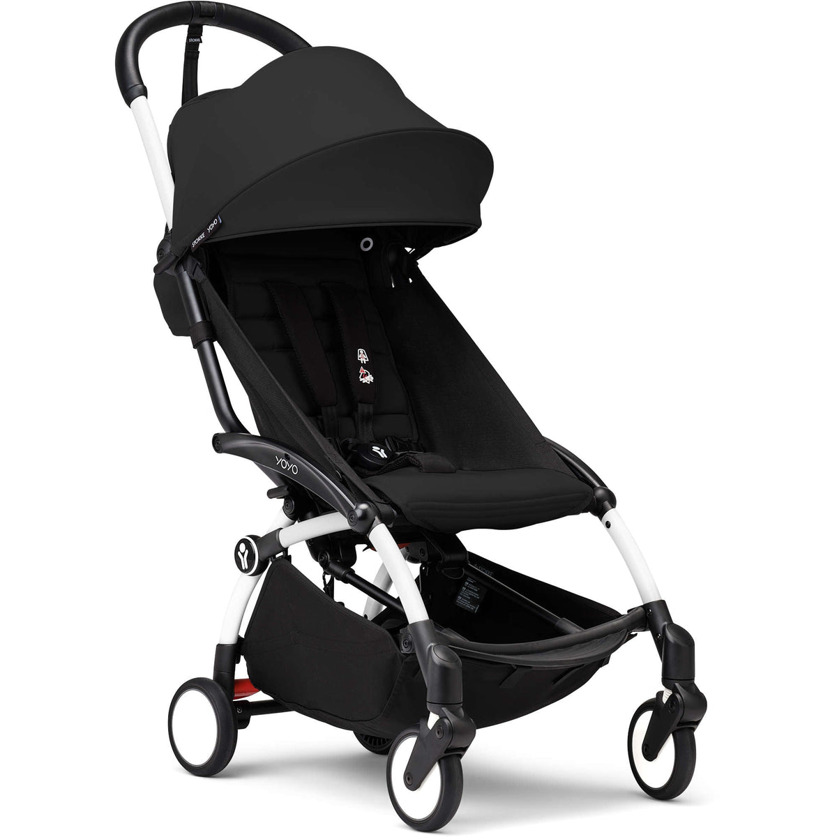 YOYO³ Stroller From 6 Months Strollers - Single Stokke Black on White