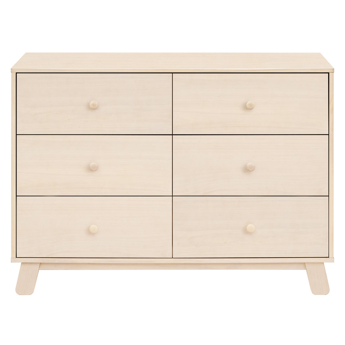 Hudson Modern 6-Drawer Double Dresser Dressers Babyletto