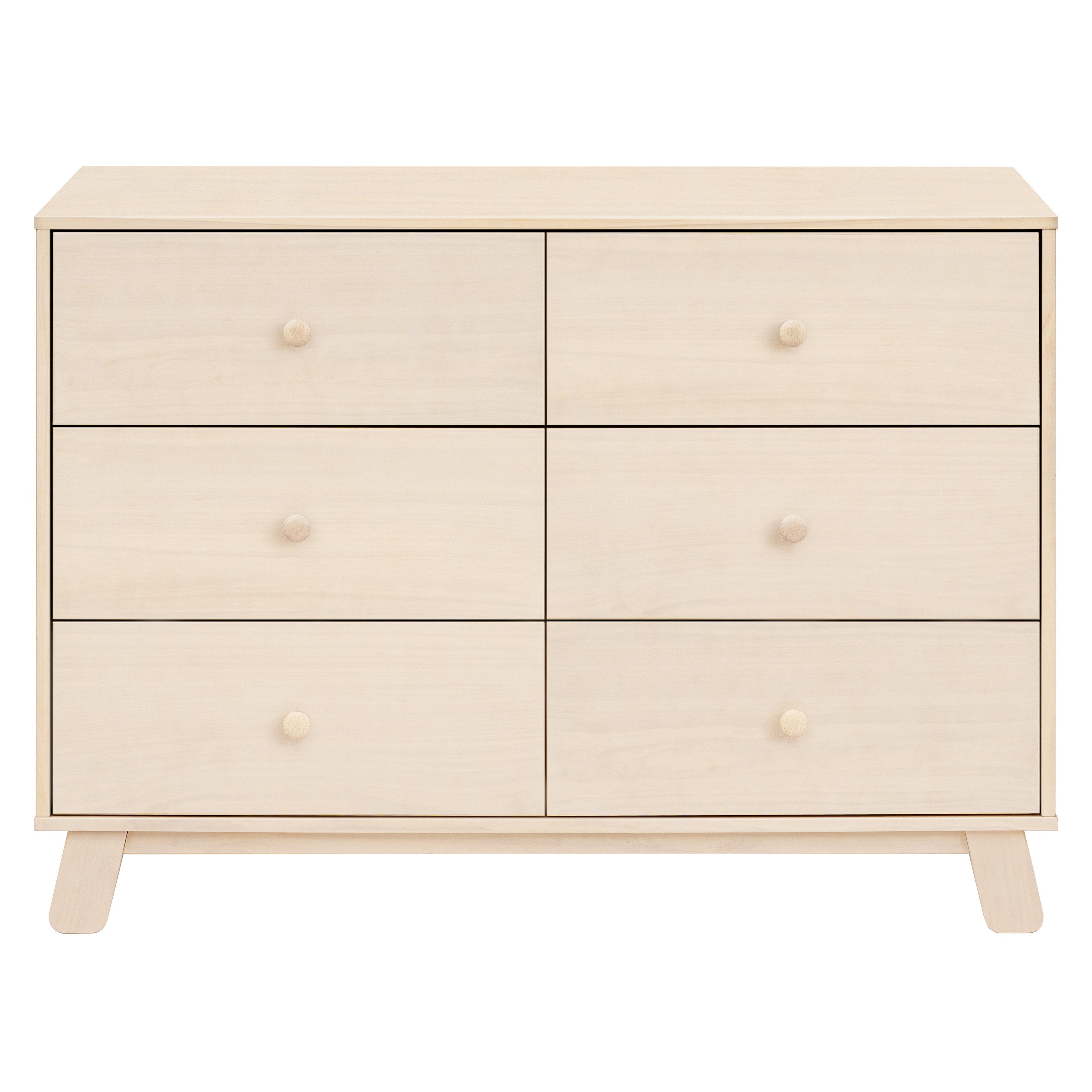 Hudson Modern 6-Drawer Double Dresser Dressers Babyletto