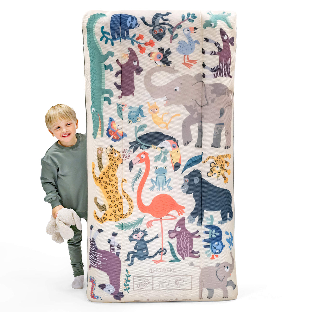 JetKids CloudSleeper Inflatable Kids Bed Travel Stokke