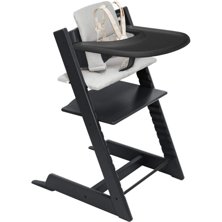 Tripp Trapp High Chair² with Cushion, Tray and Newborn Set High Chairs Stokke