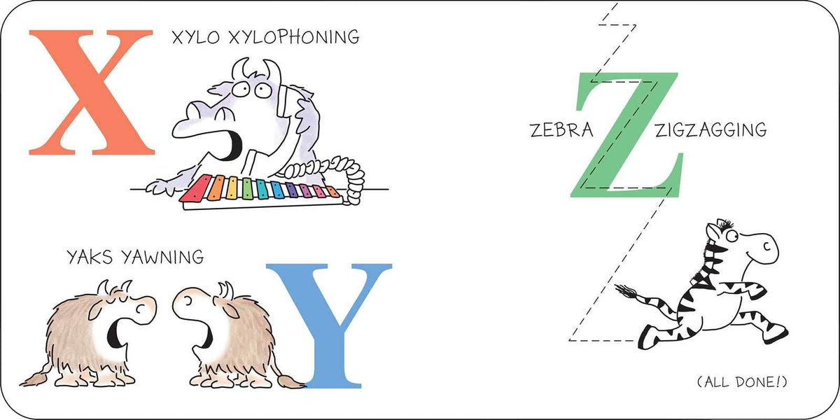 A to Z by Sandra Boynton Books Simon & Schuster