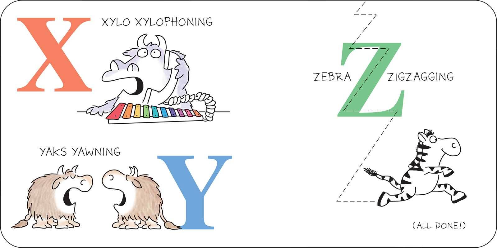A to Z by Sandra Boynton Books Simon & Schuster