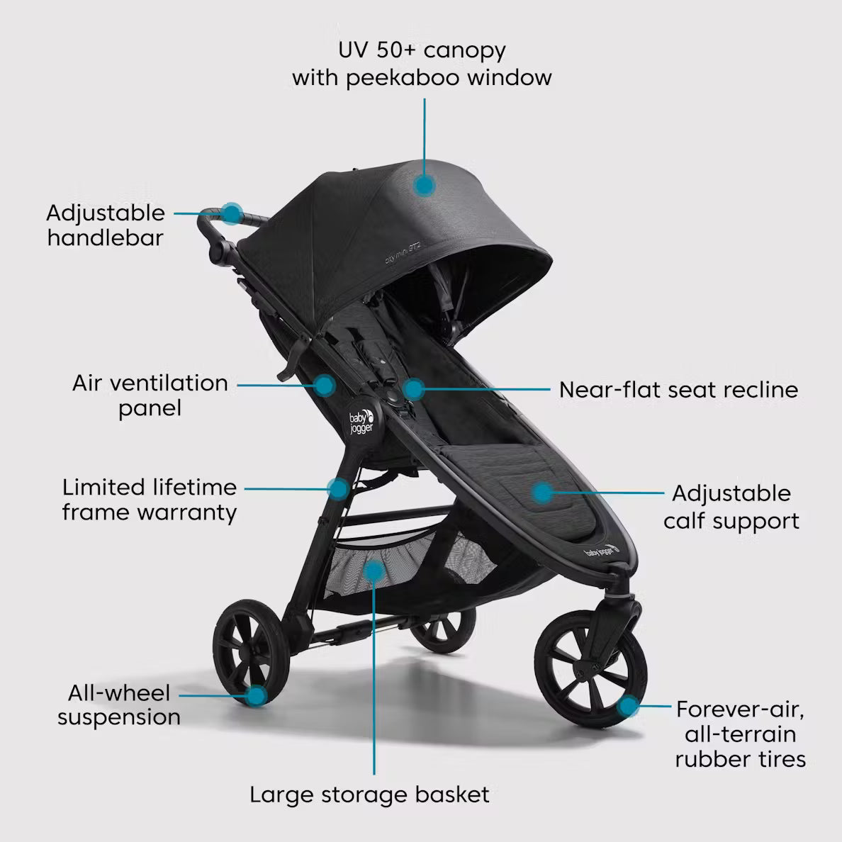 City Mini GT2 + City Go 2 Travel System Strollers - Travel Systems Baby Jogger