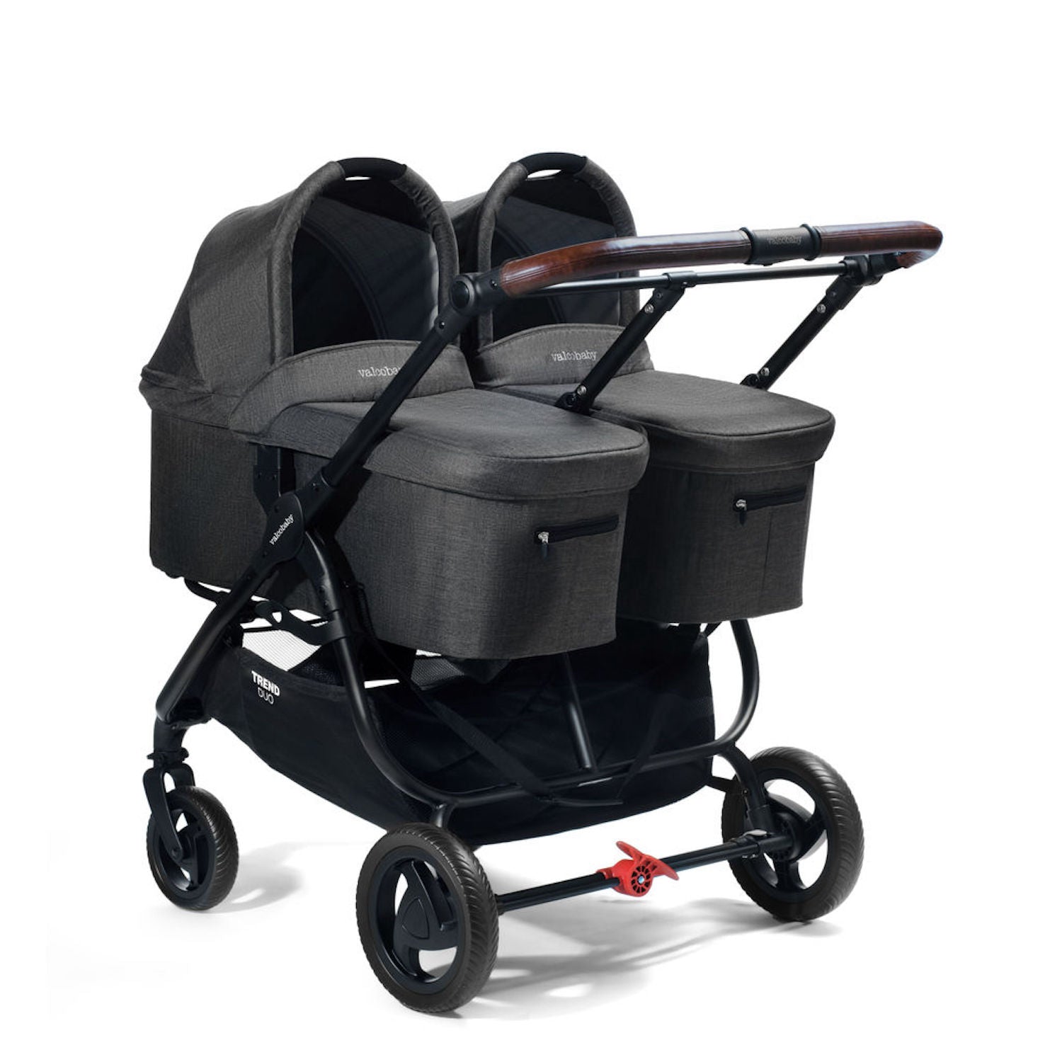 Valco Baby Snap Duo Trend Bassinet, Charcoal