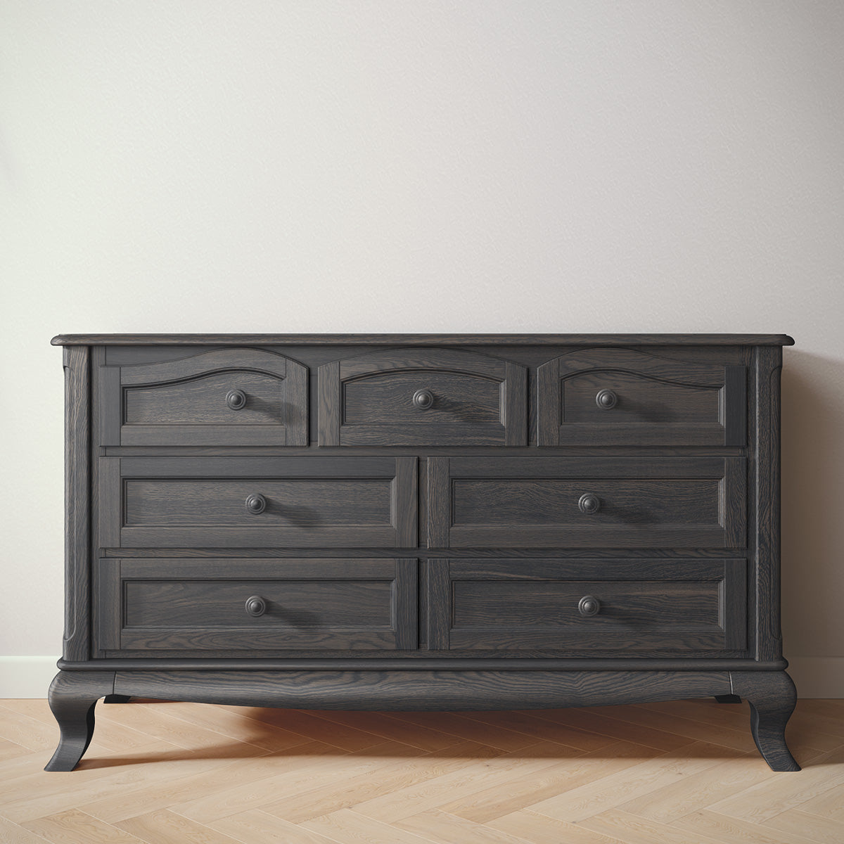 Romina Cleopatra Double Dresser Dressers Romina Furniture Aqua Grey Standard