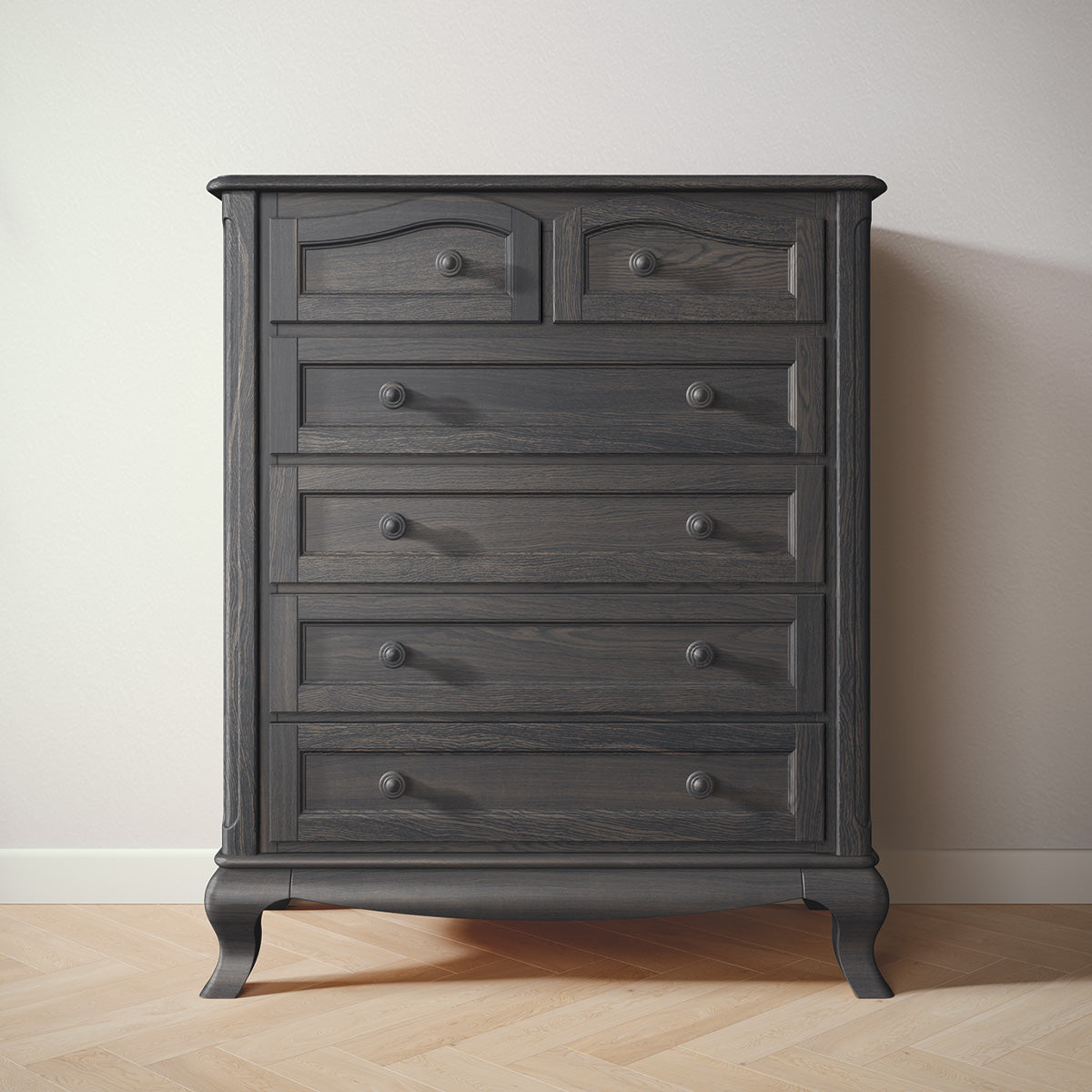 Romina Cleopatra Tall Chest Dressers Romina Furniture Aqua Grey Standard