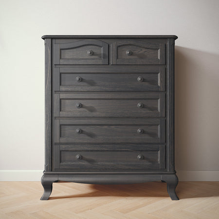 Romina Cleopatra Tall Chest Dressers Romina Furniture Aqua Grey Standard