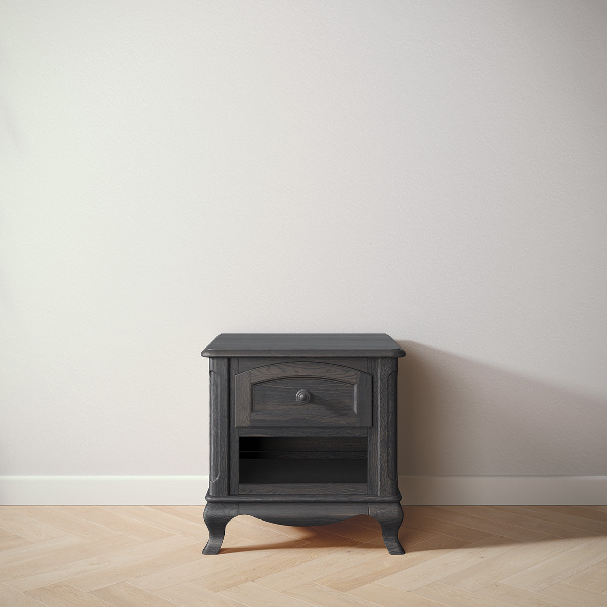 Romina Cleopatra Nightstand Nightstands Romina Furniture Aqua Grey Standard