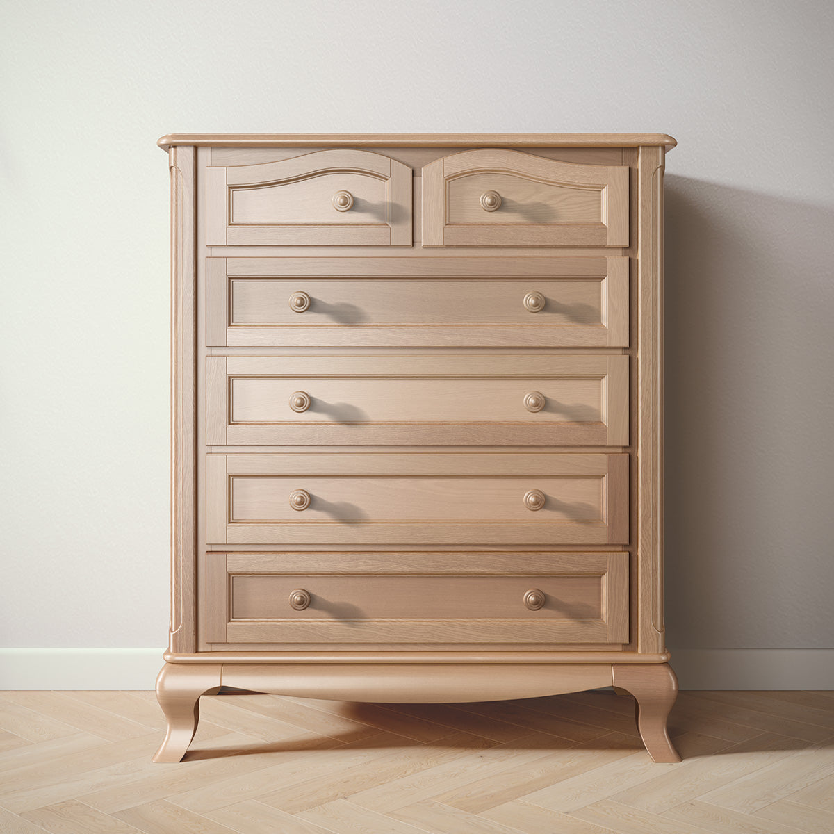 Romina Cleopatra Tall Chest Dressers Romina Furniture Albero Puro Standard