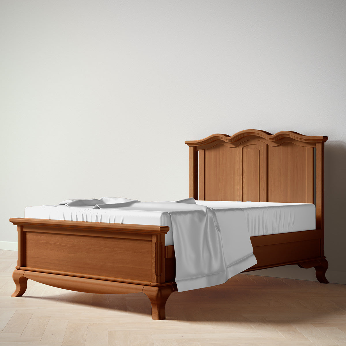 Romina Cleopatra Full Bed / Solid Back Beds - Full Romina Furniture Bruno Antico