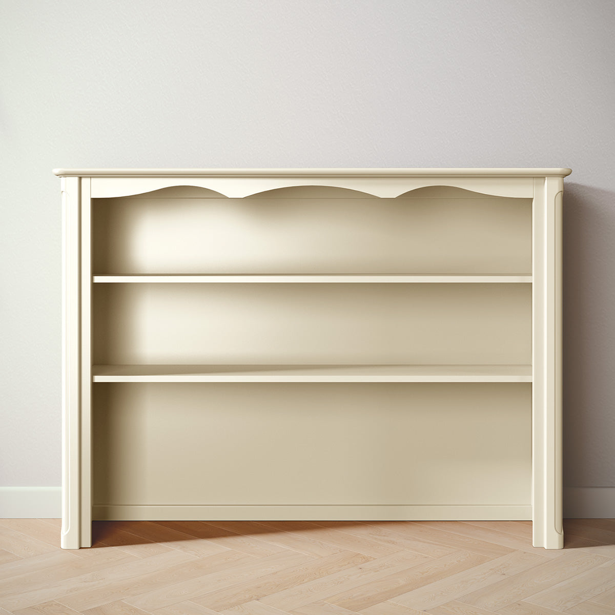 Romina Cleopatra Hutch Bookcases Romina Furniture Bianco Satinato