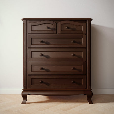 Romina Cleopatra Tall Chest Dressers Romina Furniture Nocello Standard