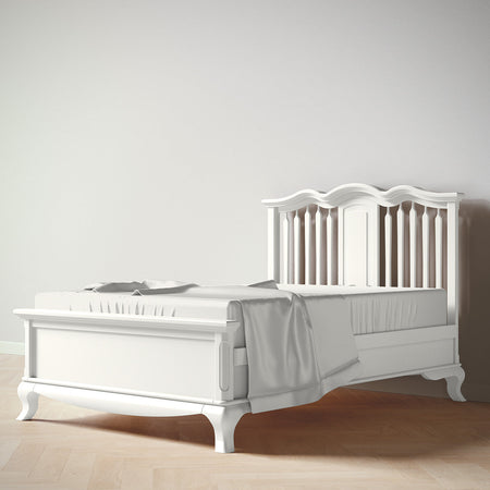 Romina Cleopatra Full Bed Beds - Full Romina Furniture Solid White