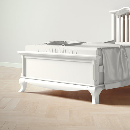 Romina Cleopatra Low-Profile Footboard Conversion Kits Romina Furniture Solid White