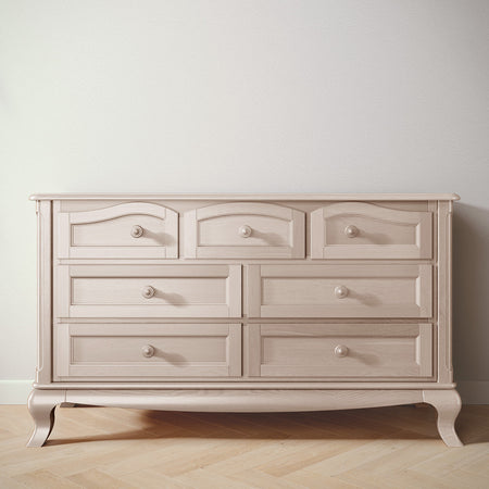 Romina Cleopatra Double Dresser Dressers Romina Furniture Washed White Standard