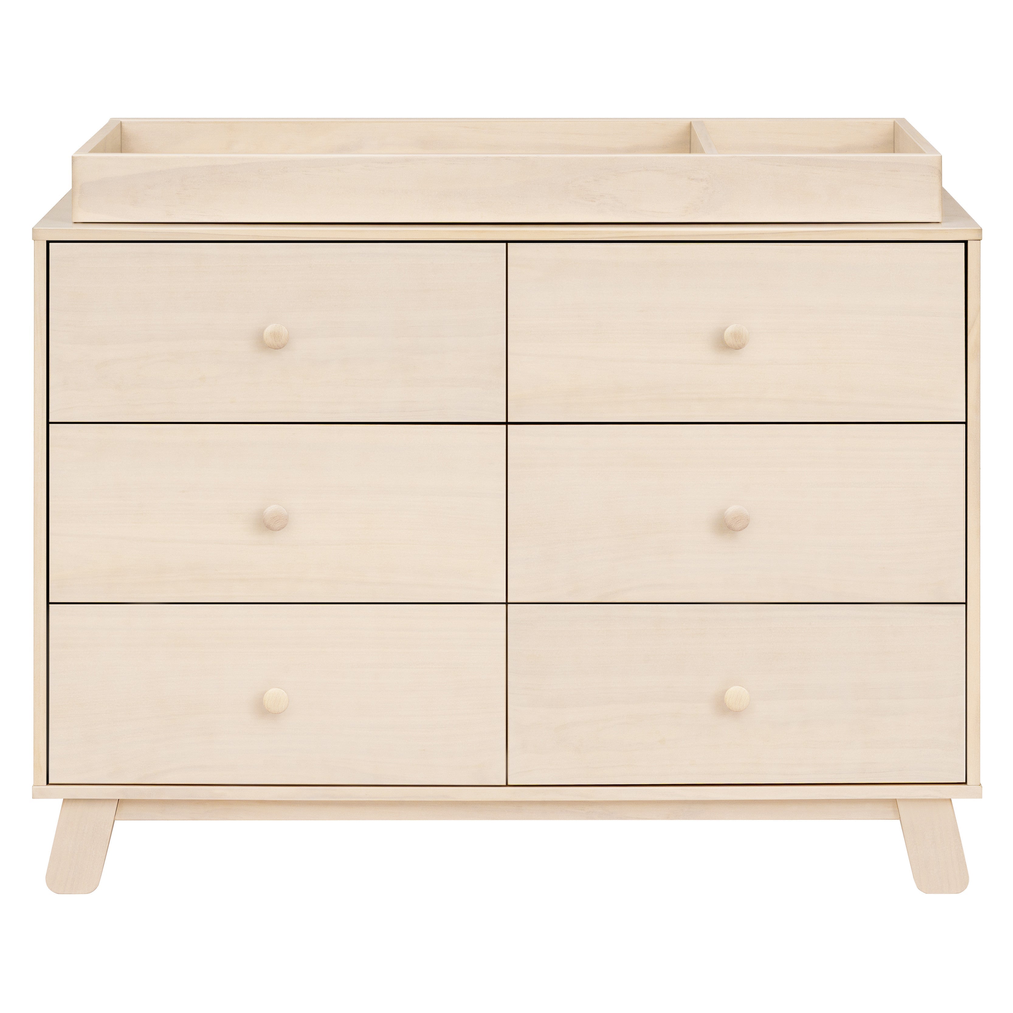 Hudson Modern 6-Drawer Double Dresser Dressers Babyletto