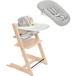 Natural + Anthracite Cushion, White Tray, Newborn Set