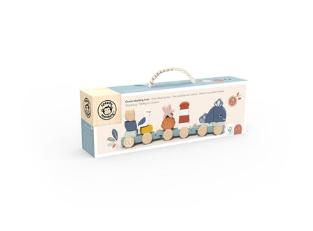 Ocean Stacking Train Activity Toys Speedy Monkey