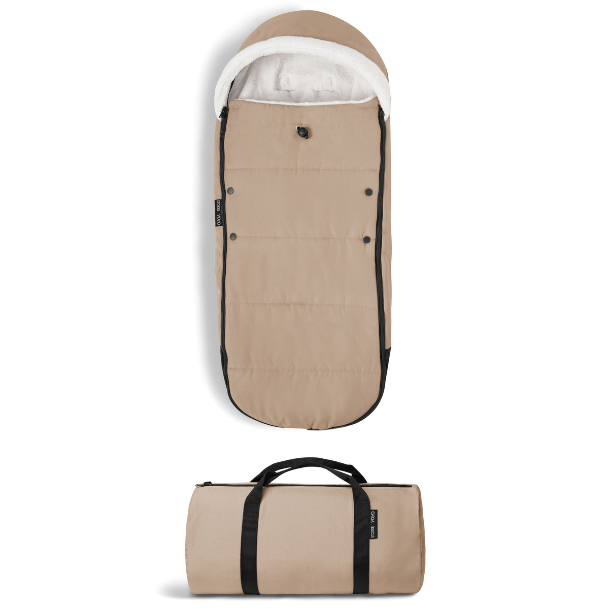 YOYO Footmuff (NEW) Footmuffs Stokke Taupe