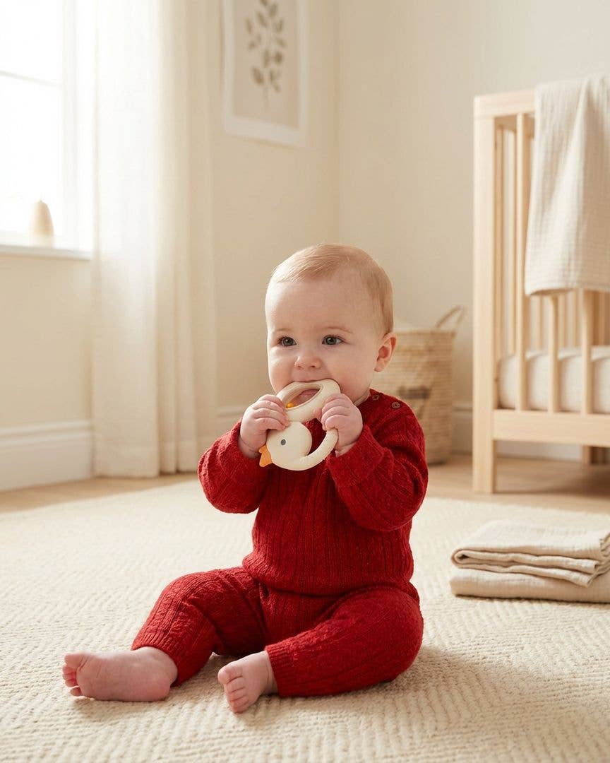Bitzy Shake™ - Silicone Teether with Rattle Pacifiers & Teethers Itzy Ritzy