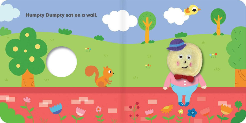 Humpty Dumpty: Finger Puppet Book by