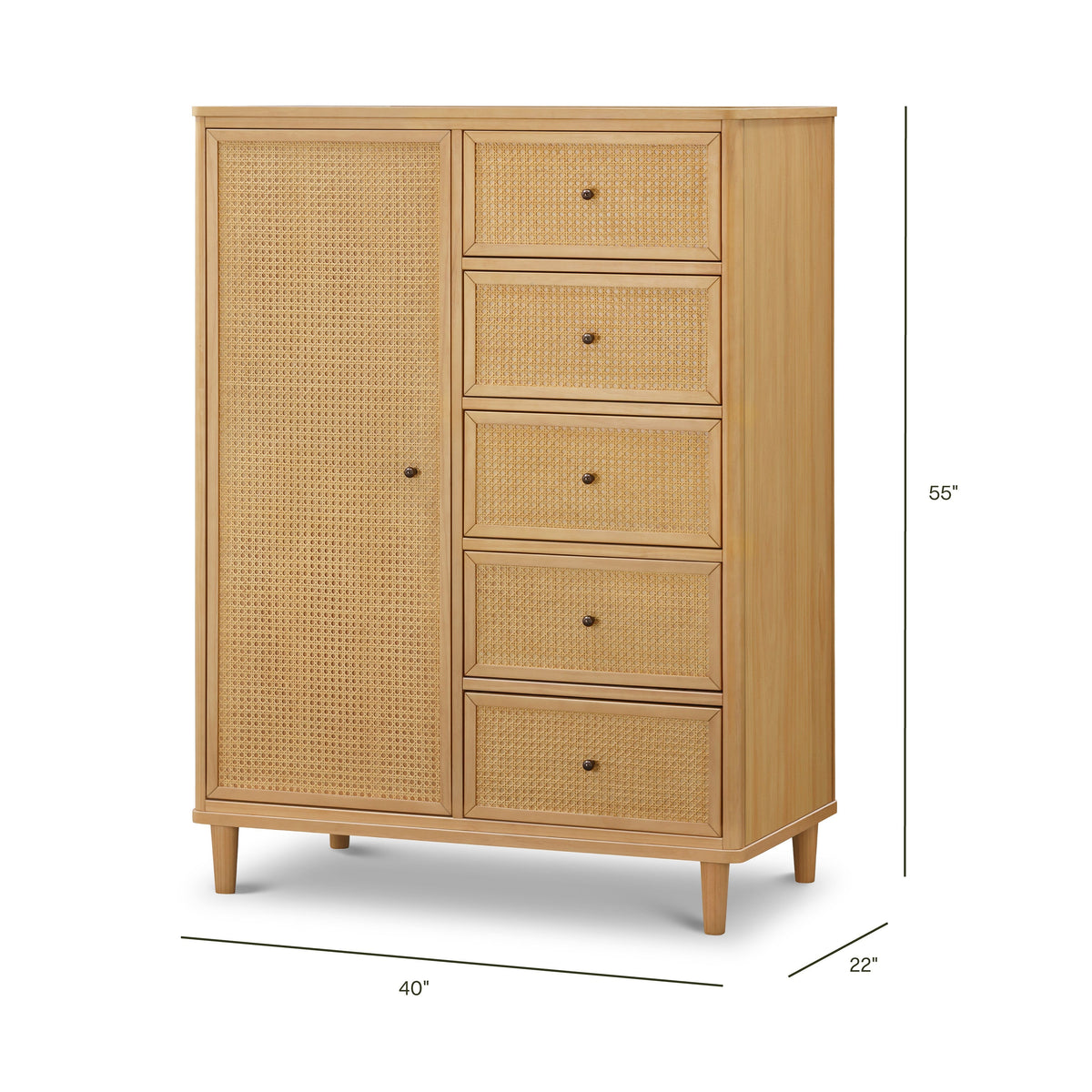 Marin with Cane Chifforobe Dressers Namesake
