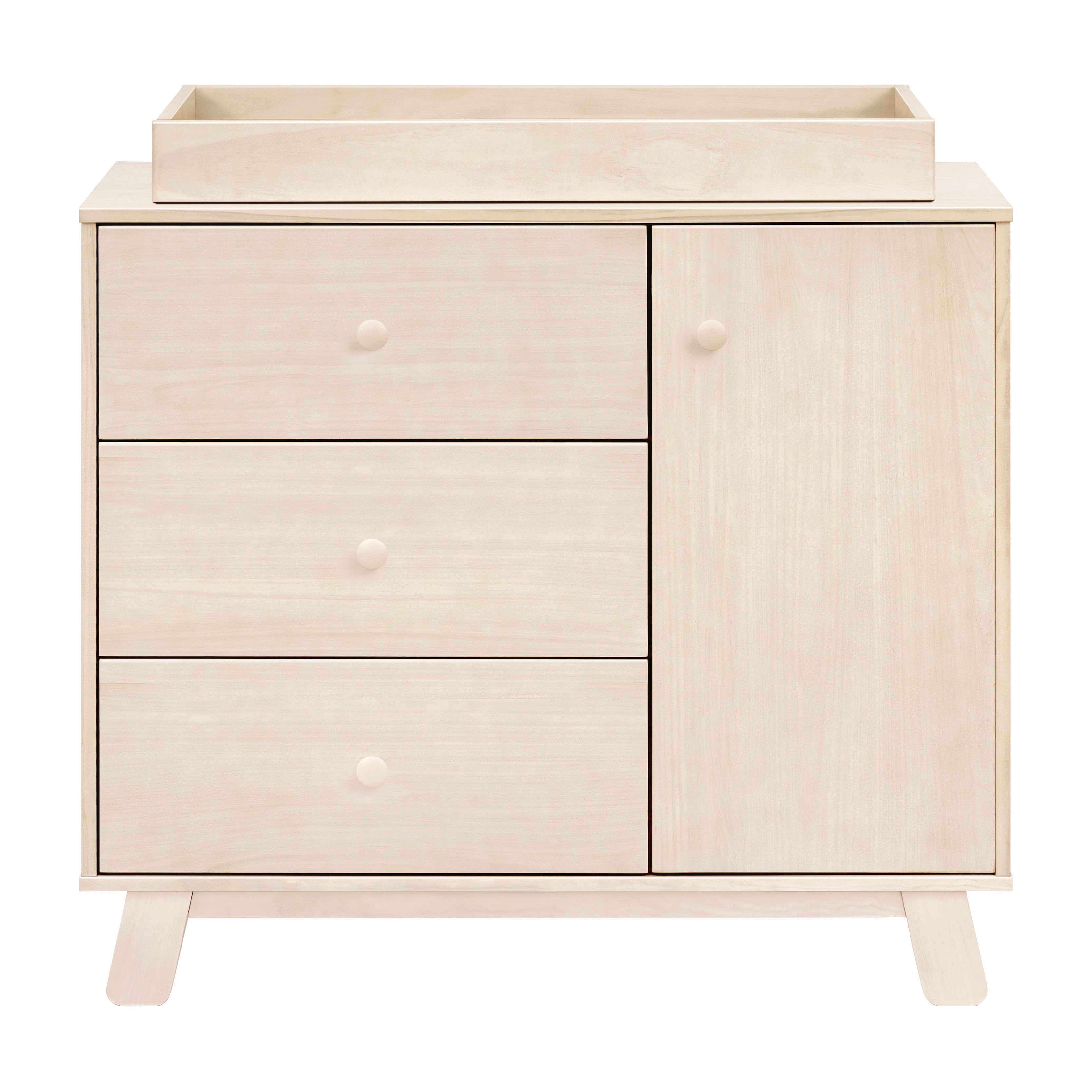 Hudson Modern 3-Drawer Dresser Dressers Babyletto