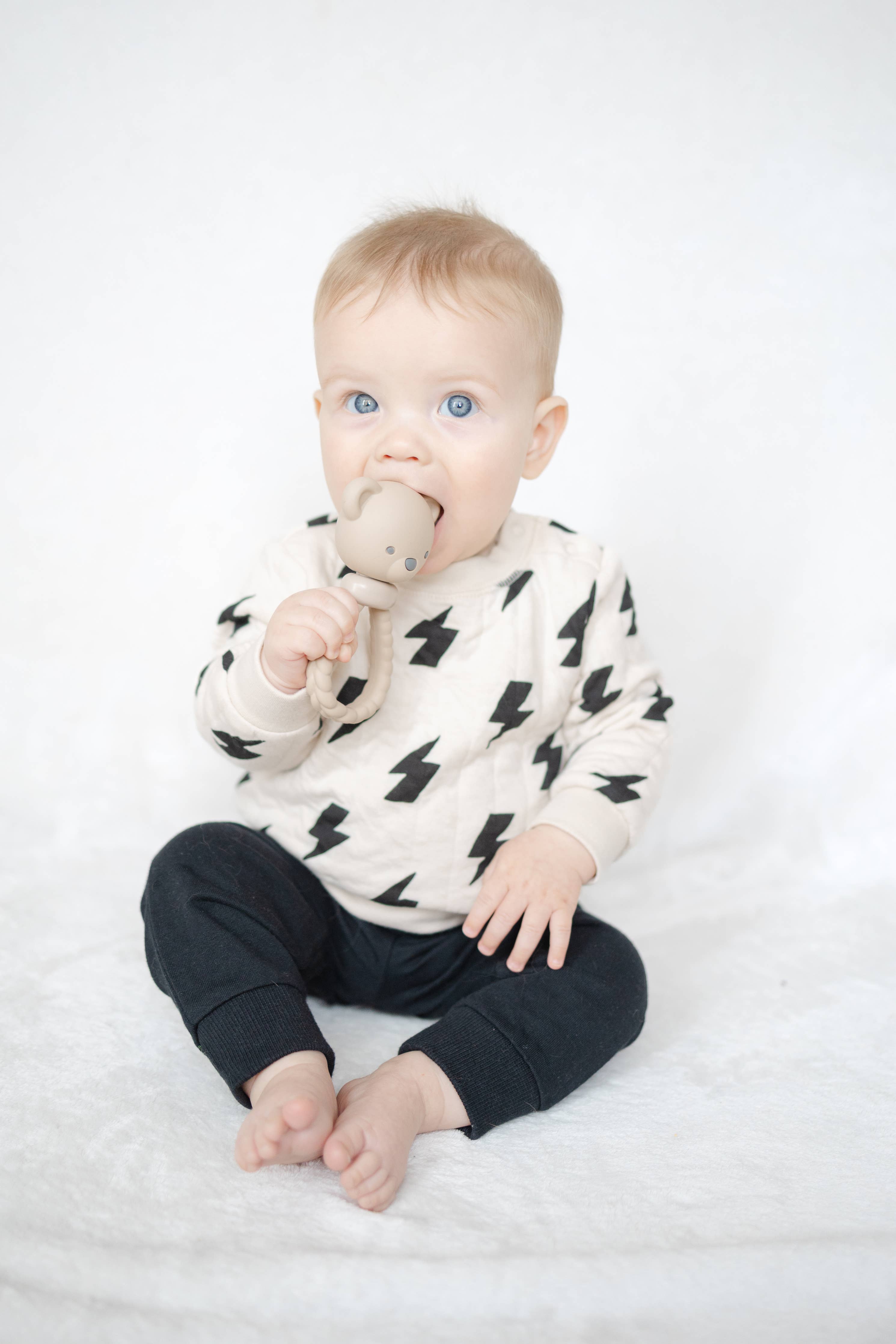 Bear Sweetie Rattle™ Pacifiers & Teethers Itzy Ritzy