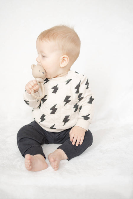 Bear Sweetie Rattle™ Pacifiers & Teethers Itzy Ritzy