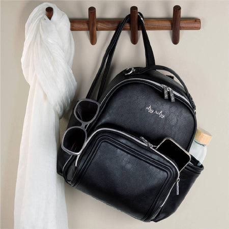 Itzy Ritzy Noir Itzy Mini Plus™ Diaper Bag Backpack – Destination Baby & Kids