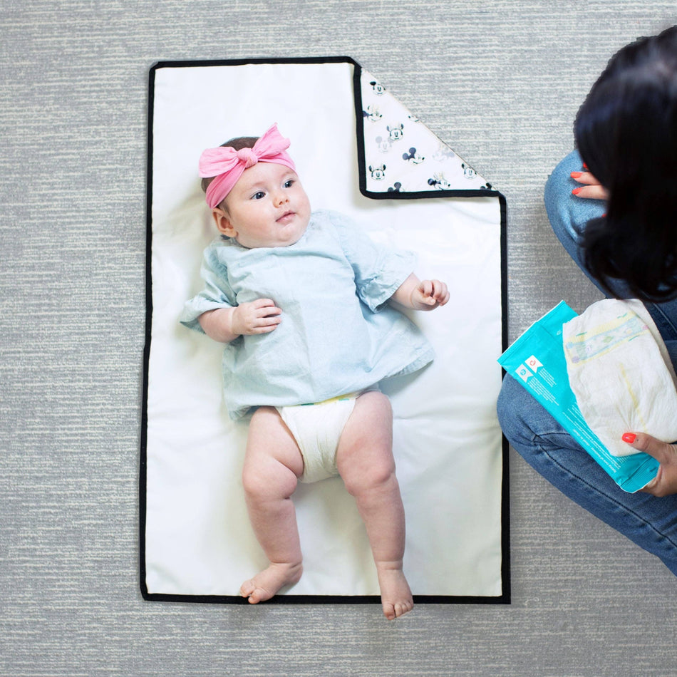 Disney Baby Full Body Changing Pad, Minnie Dot Changing Mats & Pads JL Childress