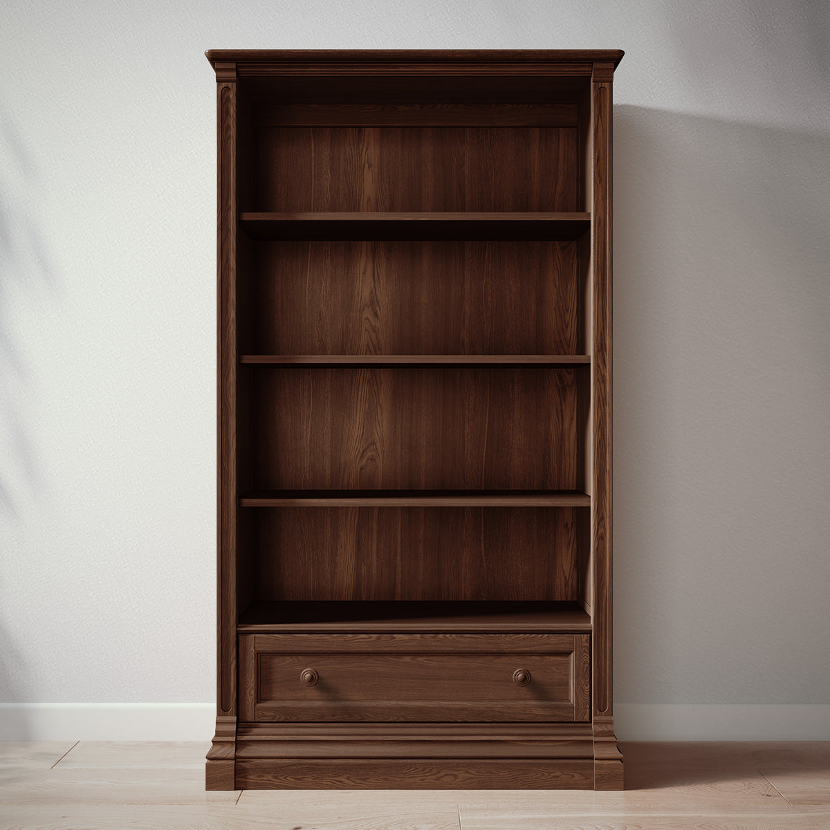 Romina Imperio Bookcase Bookcases Romina Furniture Nocello Standard