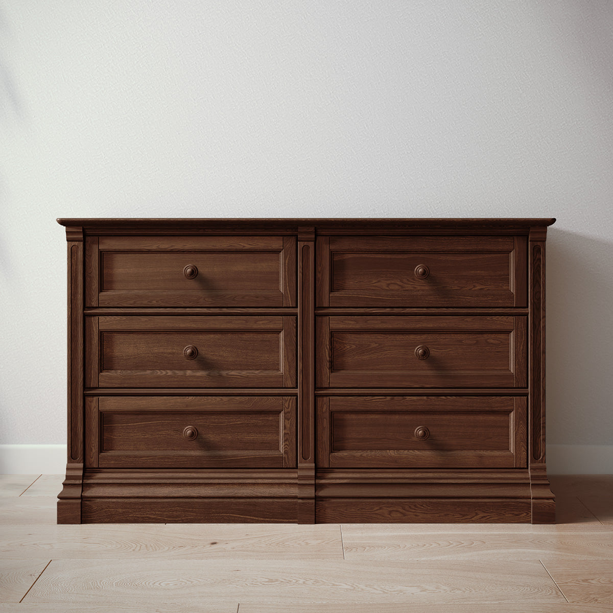 Romina Imperio Double Dresser Dressers Romina Furniture Nocello Standard