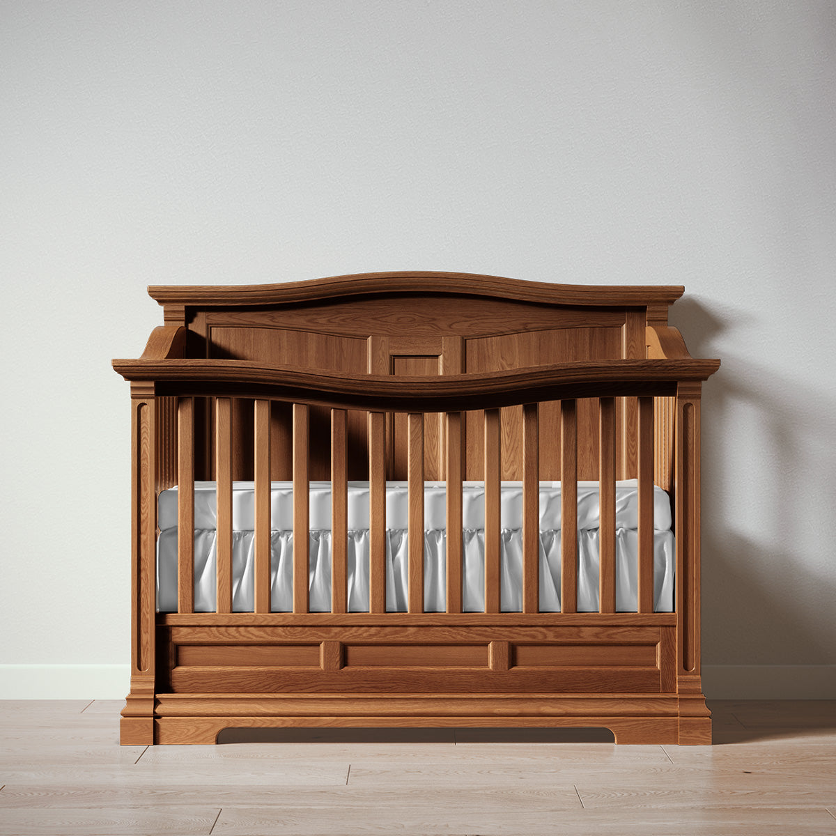 Romina Imperio Convertible Crib / Solid Back Cribs Romina Furniture Bruno Antico