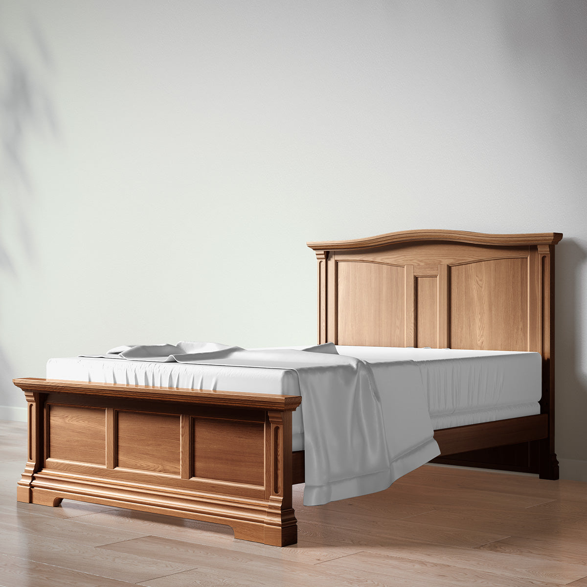 Romina Imperio Full Bed / Solid Back Beds - Full Romina Furniture Bruno Antico