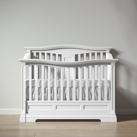 Romina Imperio Convertible Crib / Open Back Cribs Romina Furniture Solid White