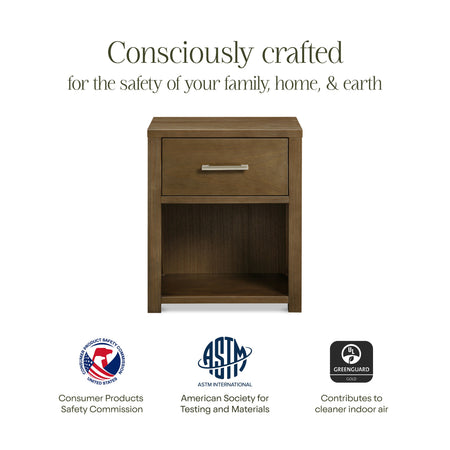 Monogram by Namesake Hemsted Nightstand Nightstands Namesake