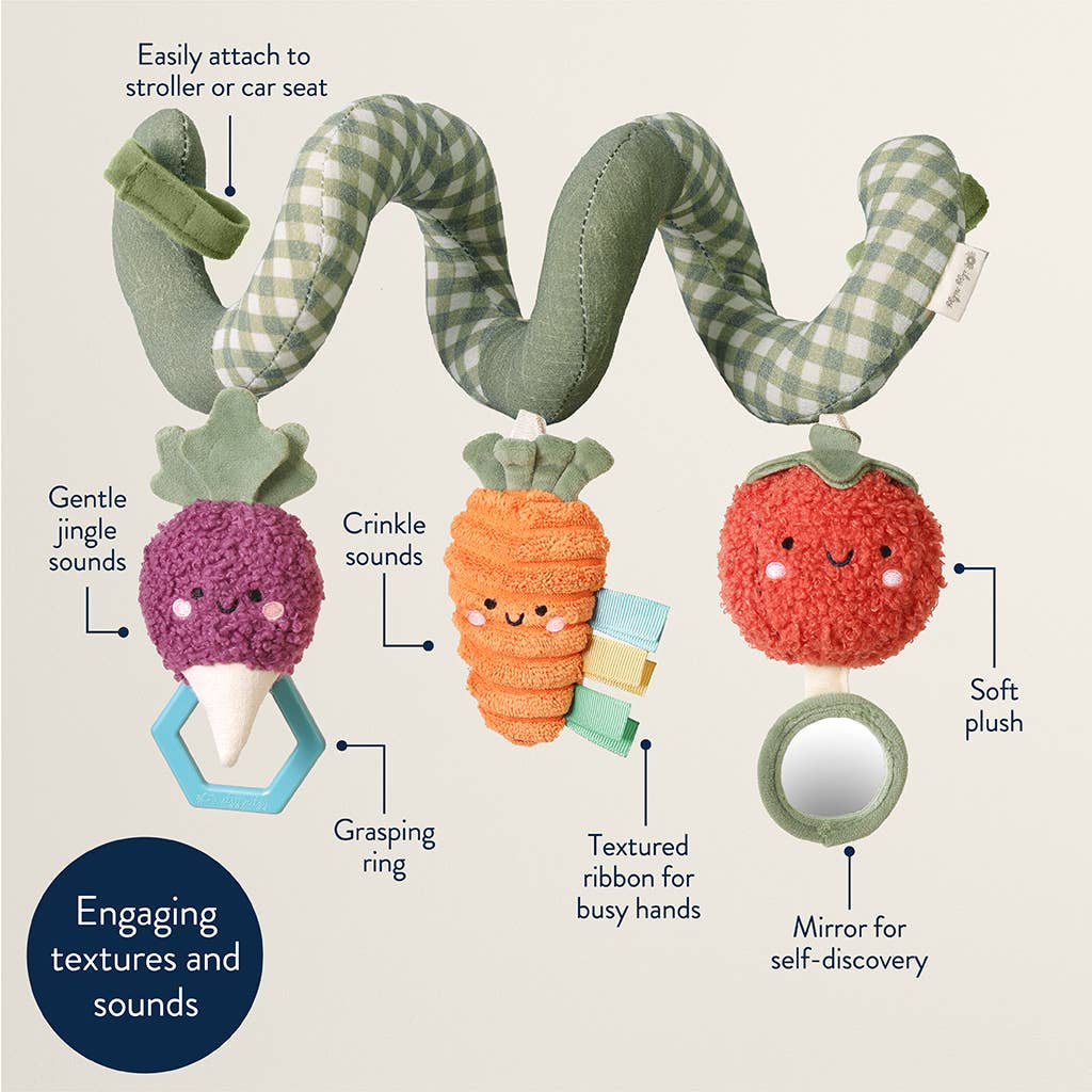 Veggie Itzy Bitzy Spiral™ Activity Toys Itzy Ritzy