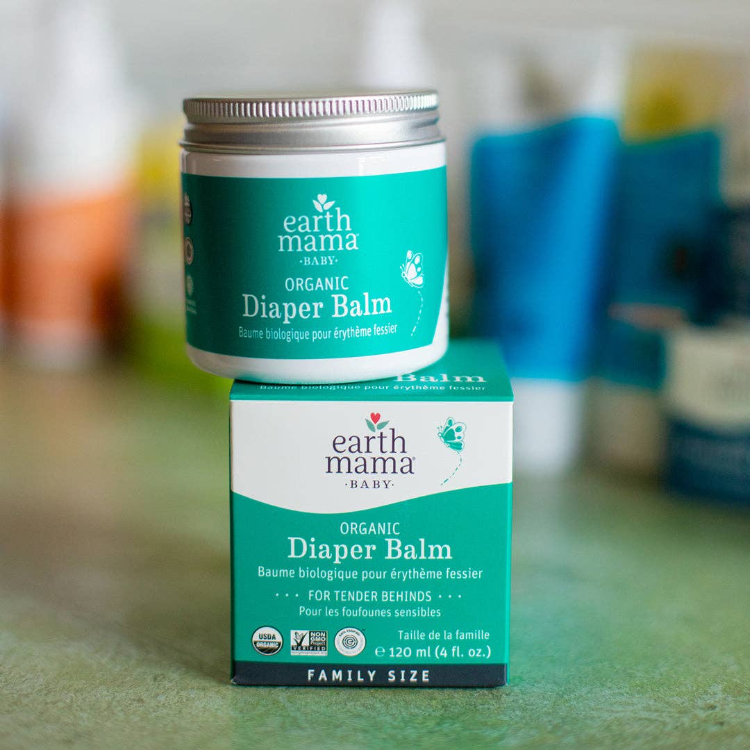 Organic Diaper Balm Lotions & Moisturizers Earth Mama Organics
