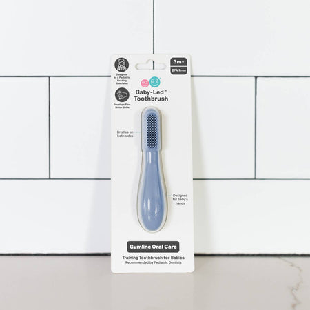 Baby-Led™ Toothbrush (Baby 3+ months) Pacifiers & Teethers ezpz