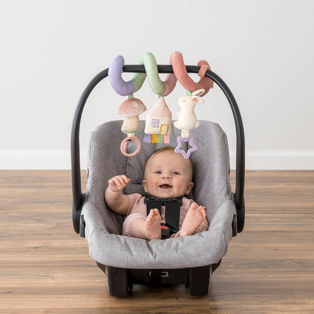 Itzy Bitzy Spiral Activity Toy: Pastel Toys - Infant Itzy Ritzy