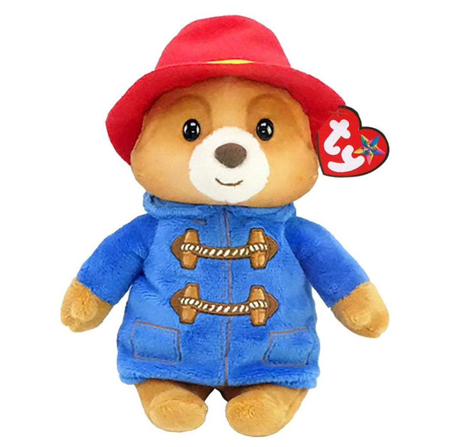 Paddington Bear Medium Beanie Baby Plush Toy